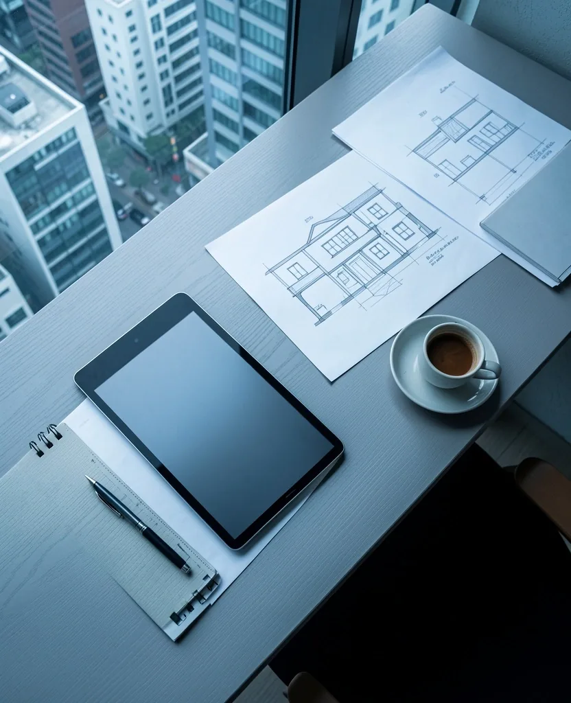 Minimalist Executive Workspace